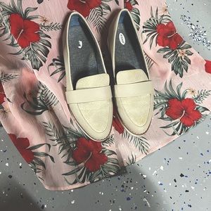 Dr scholls snakeskin print loafer